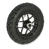 Roue Avant Compl�te 3.50-10 pour Dax Skymax Noire (Euro 4 - Euro 5), Pi�ces Dax Skymax