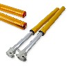 Bras de fourche de Haute Qualit� 735mm, simple r�glage axe 15mm - Or, Pieces Dirt Bike