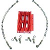 Radiateur d'huile pour dirt bike ( Rouge ), Pieces Dirt Bike