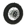 Roue Arri�re Compl�te 12'' Noire pour Dirt Bike AGB27, Pieces Dirt Bike