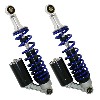 Amortisseurs Arri�re Tuning � Gaz pour Monkey - Gorilla (Violet), Pi�ces Skymini Monkey - Gorilla