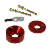 Adaptateur pour Filtre � Air de 30 mm avec Starter Int�gr� (Rouge) , Pi�ces pocket r�plique R1
