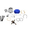 Kit 53cc 4 transferts + Vilebrequin Racing axe 10mm (typeB BLEU), Pi�ces Pocket Bike