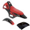 Car�nage Noir-Rouge pour Pocket Cross avec selle rouge (type 1), Pi�ces Pocket Cross