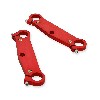 Paire de T� de fourche Tuning pour pocket bike ( ROUGE ), Pi�ces pocket r�plique R1