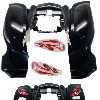 Carenage Quad shineray 200cc + Autocollants (arriere), Pi�ces Quad Chinois 200cc