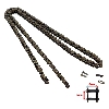 Chaine 72 Maillons RENFORC�E Petit Pas H25 pour Pocket ZPF, Pi�ces Racing pocket ZPF