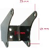Support moteur pour Quad Shineray 200cc STIIE, Pi�ces Shineray 200STIIE et 200STIIEB