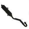 Pot d'�chappement pour quad shineray 200cc STIIE et STIIE-B, Pi�ces Shineray 200STIIE et 200STIIEB