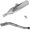 Pot d'�chappement Quad Shineray 350cc (XY350ST-E), Pi�ces Shineray 350cc