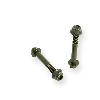 Paire de vis M8 60mm pour chassis Quads, Outillage et visserie