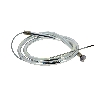 C�bles de frein Avant tuning aluminium (50cm), Pi�ces Pocket Supermotard