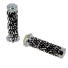 Poign�es �cailles pour Pocket Supermotard (Noir-Argent), Pi�ces Pocket Supermotard