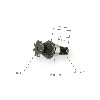 Pignon renforc� 8 dts pas M�trique petit pas, Pi�ces Pocket Blata MT4