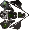 Kit D�coration 3M pour Yamaha PW80 - Type 1, Pi�ces YAMAHA PW80