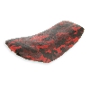 Selle camouflage rouge pour supermotard, Pi�ces Pocket Supermotard