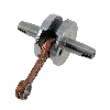 Vilebrequin Masses Pleines Racing pour Pocket Quads (Axe de �12mm), Pieces pocket quad