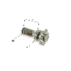 Pignon renforc� 7 dts pas M�trique petit pas, Pieces pocket quad