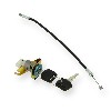 Serrure de selle + cable pour mini scooter, Pi�ces pocket scooter