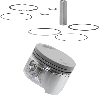 Kit piston pour Quad Shineray 300cc ST-5E (172FMN), Pi�ces Shineray 300cc