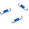 3 ressorts M�dium embrayage scooter chinois 50cc 4 temps (Bleu), Pi�ces scooter chinois