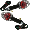 Paire de clignotant Carbone pour scooter, Pi�ces scooter chinois