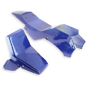 Carnage Bleu pour moto Pocket Supermotard - Type 1