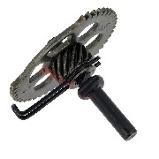 Arbre de Kick avec Pignon pour Scooters Jonway 125cc (YY125T)