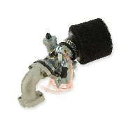 Kit Carburation 26mm filtre mousse coud pour Dirt Bike 50cc  125cc