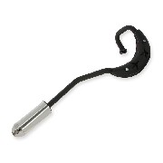 Pot d'chappement pour pocket Dirt Nitro 49cc - Lanceur manuel