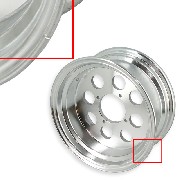 Jante Aluminium pour Monkey - Gorilla 50cc  125cc (4.00x10) type2 (impact)