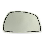 Autocollant GRIS pour rservoir Skymini (gauche)