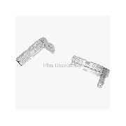 Cale pieds en aluminium TAF03