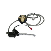 Frein arrire complet pour scooter BT49QT-12 (type 1)