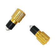 Embout de guidon Tuning Or (type6)