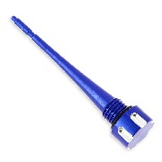 Jauge d'huile tuning bleu pour Quad Bashan BS250S-11