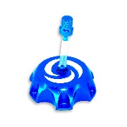 Bouchon d'essence Quad Bashan 200cc (Type 2, Bleu, BS200S-3)