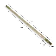 Axe de Biellette de direction ST-9E 365mms