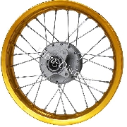 Jante dirt bike arri�re 14'' (Or, type 5)