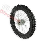 Roue Avant 17'' pour Dirt Bike AGB30 - Noir