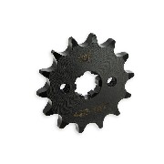 Pignon renforc� de 14 dents pour dirt (428 : �:17mm)