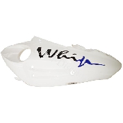 Flanc gauche pour scooter Jonway YY50QT-28B Blanc-Bleu (type2)