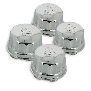 Cabochons de jantes aluminium Quad Shineray 250cc STXE (4pcs)