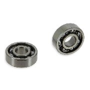 Paire de roulements de roue Baotian 50cc BT49QT-11 (6201)