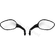 Lot de rtroviseurs pour scooter Baotian BT49QT-7 (Alu)