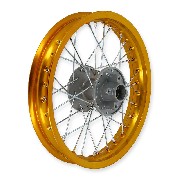 Jante dirt bike arri�re 14 pouce Or (Type 1)