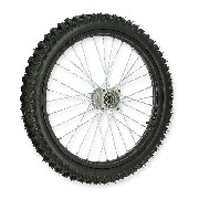 Roue Avant 21'' pour Dirt Bike AGB30 - NOIR