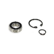 Kit roulement cloche d'embrayage haute qualit 17mm (6003-2RSL)