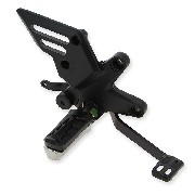 Repose pied avant droit et pdale de frein pour Quad Spy Racing 250 F3