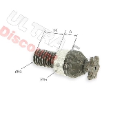 Pignon renforc� 6 dts pas Am�ricain pour pocket bike petit pas